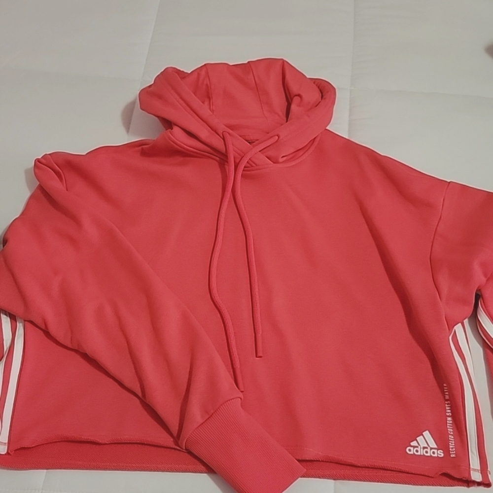 Adidas cropped hoodie